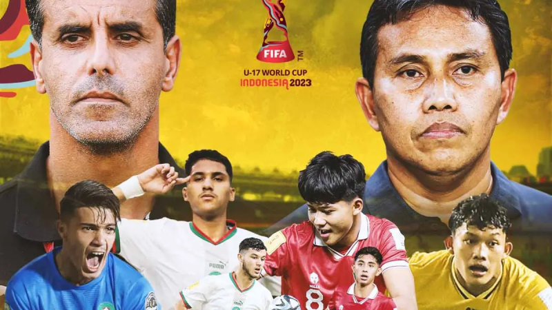 Jadwal Bola Malam ini di SCTV Indonesia vs Maroko Piala Dunia U17